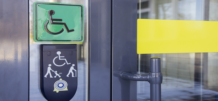 automatic handicap door opener in West Whittier-Los Nietos