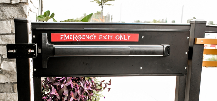 emergency push bar installation in West Whittier-Los Nietos