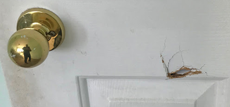 interior door hole repair West Whittier-Los Nietos